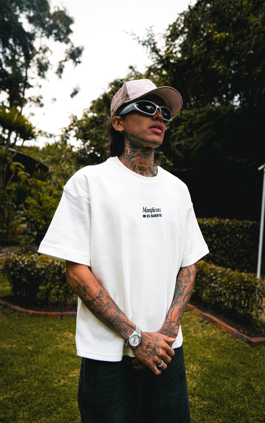 CAMISETA BASIC BOXY - Blanca