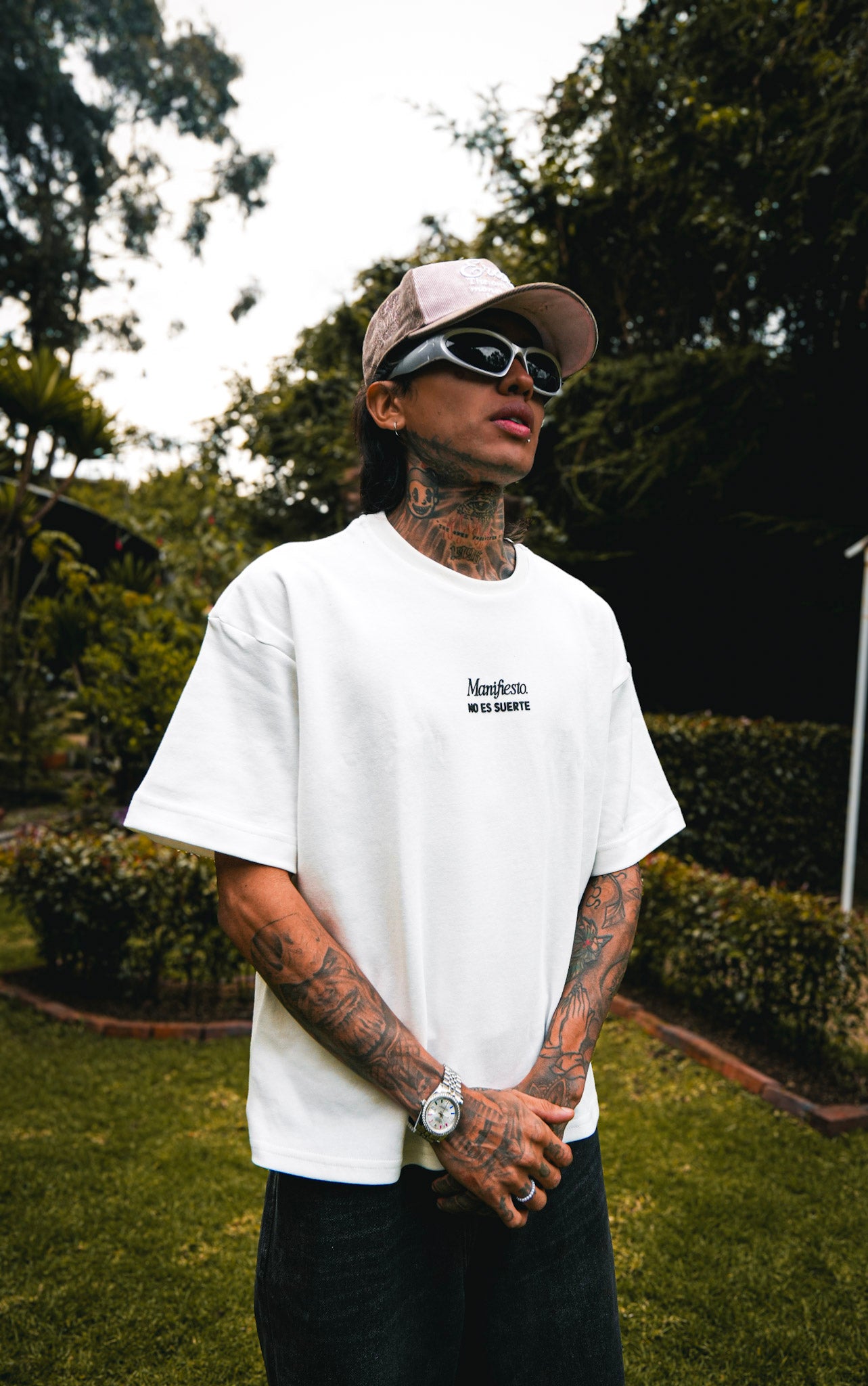 CAMISETA BASIC BOXY - Blanca