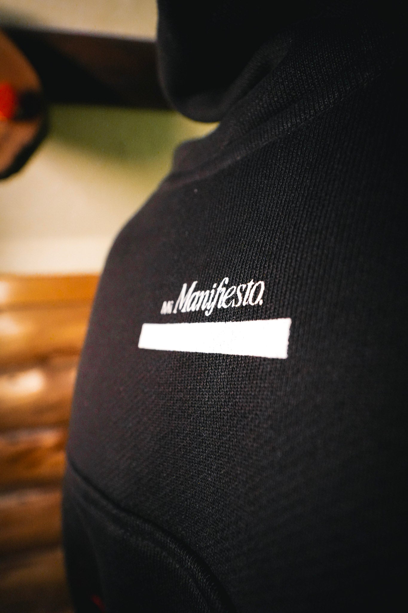 HOODIE Manifiesto - Negro