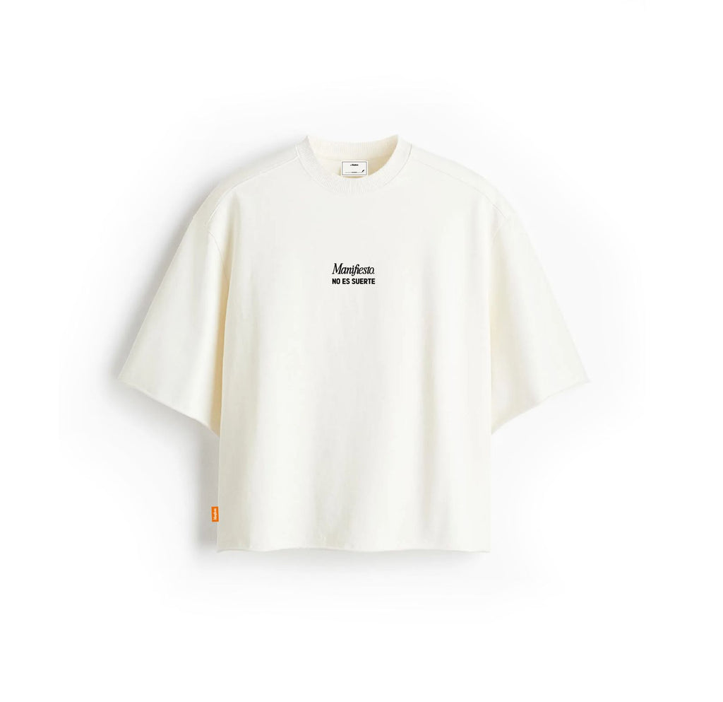 CAMISETA BASIC BOXY - Blanca